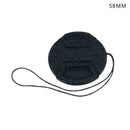 58MM Plastic Front Lens Cap With String Cover Accessory For SLR Camera DSLR T6H1