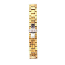 Universal Wristwatch Band 22mm Classic Sandalwood Bracelet Strap Clasp Brown