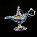 Chic Wishing Lamp Decorative Lamp Metal Craft Home Decor Jewelry Storage Box