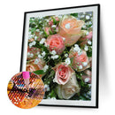 5D DIY Full Drill Diamond Painting Floral Cross Stitch Embroidery (C1022) A