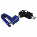 disc brake lock Disc Lock Motorcycle Bike blue