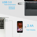 New USB 3.1 type-c otg adapter to usb3.0 connection mouse adapter Black