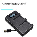 Home LED Indicator LCD Display Accessory Camera Digital Battery Charger for Sony