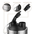 Protein Shaker Bottle, Stainless Steel Sports Water Bottle Shaker Cup, Leak