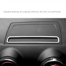 Stainless Steel Air Conditioning Knobs Decorative Frame Trim Chrome Interio