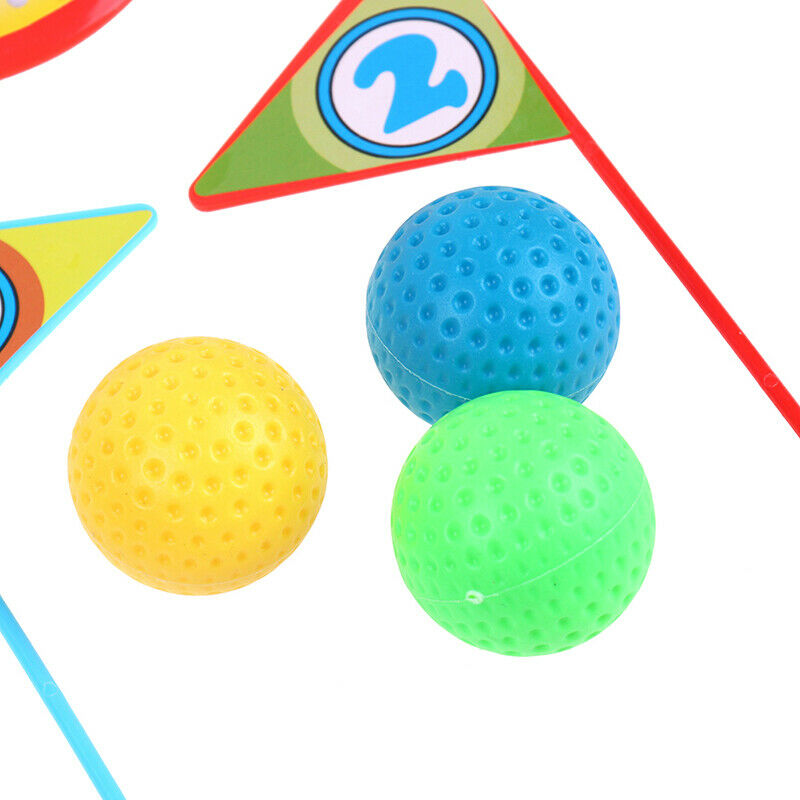 1 Set Outdoor Children Golf Club Toys Plastic Mini Golf Sports Educational TFT