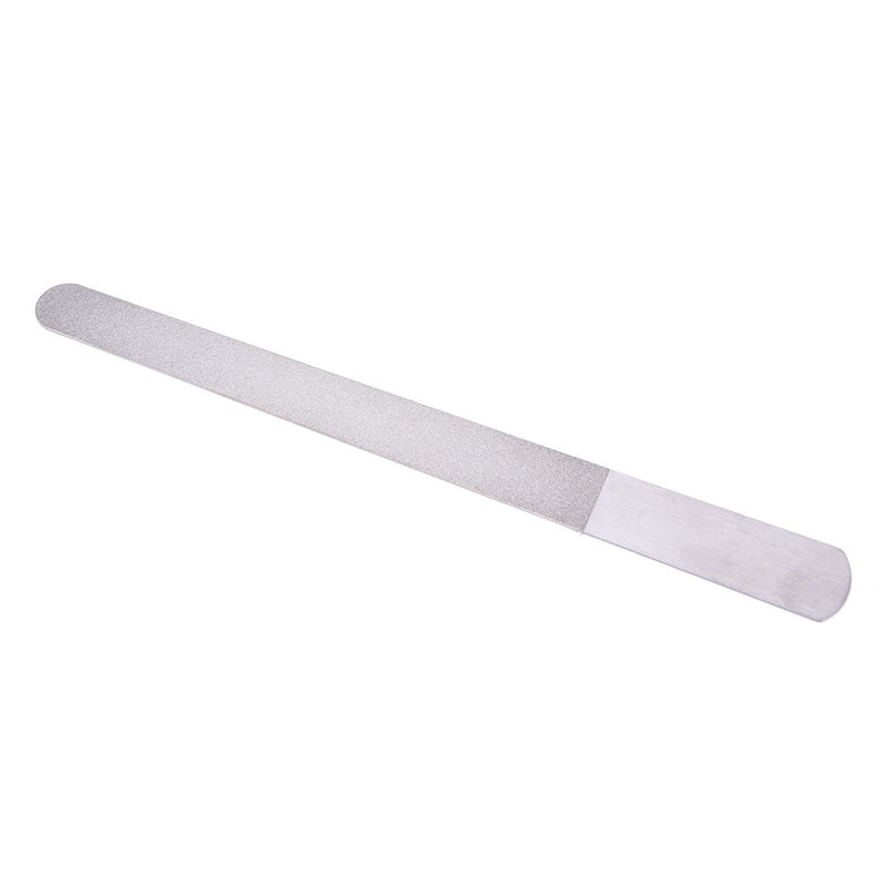 Huge Dual Sided Stainless Steel Metal Nail Art File Manicure Pedicure ToolJ Cy