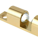 4 Pcs Furniture Cabinet Door Brass Double Ball Roller Catch Latch D5O5