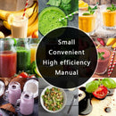 Hand Shake Juicer Portable Fruit Vegetable Juice Maker Blender Manual Scrol