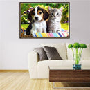 Cat Dog 5D Diamond Painting Embroidery DIY Cross Stitch Craft Home Decor