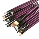 20PC Makeup Brushes Set Foundation Face Powder Eyeshadow Eyeliner Lip Brush Tool