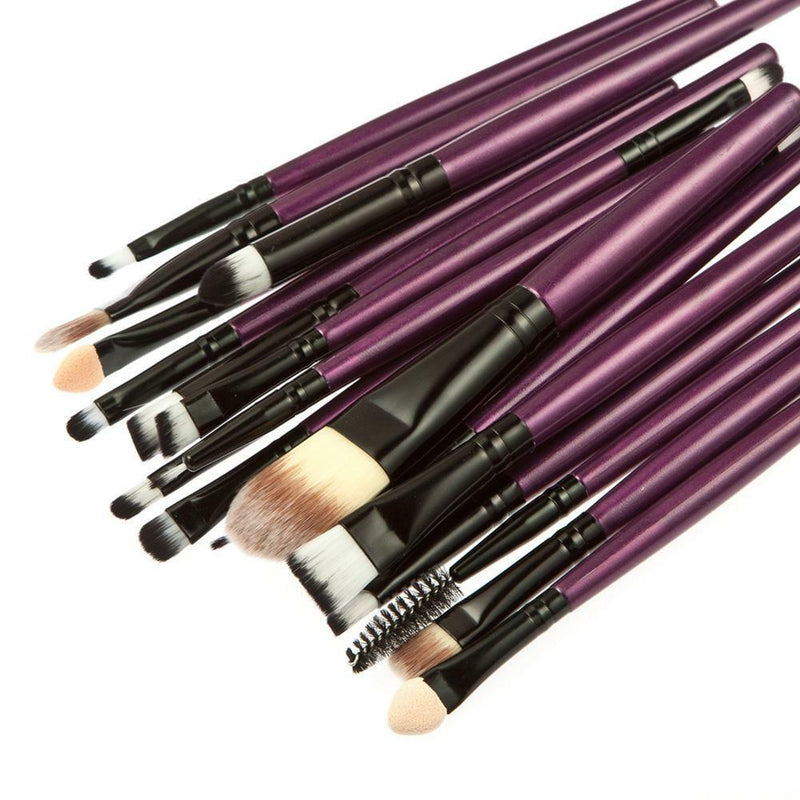 20PC Makeup Brushes Set Foundation Face Powder Eyeshadow Eyeliner Lip Brush Tool