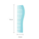 Hairdressing Comb Hair Styling Hand Grip Comb Hair Salon Tools (Green) A