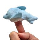 10pcs Cartoon Ocean Animals Soft Puppet Baby Girl Boy Plush Finger Toys