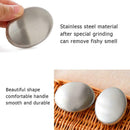 Oval Stainless Steel Soap Kitchen Bar Eliminating Odor Remover Magic Soap