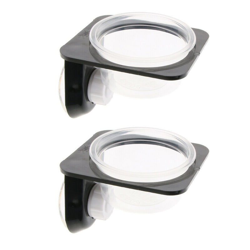 4Pcs Gecko Feeder Ledge Reptile Feeder Plastic Bowls for Reptiles Food and Water