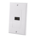 2pcs HDMI Distribution & Organization Wall Plates, Single Gang HDMI 4K