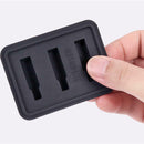 2*Silicone Practice Mute Silencer Pad For Guitar Acoustic Instruments Accessory
