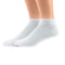 6 Pairs Solid Casual Cotton Breathable Invisible Crew Socks (3-color Mixed) A