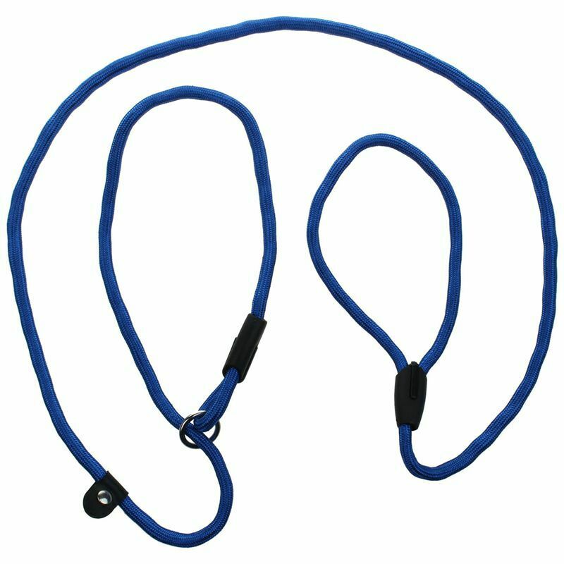 Strong Nylon Pet Dog Lead Puppy Walking Slip Collar Rope Strap Training Lea