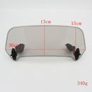 Motorcycle Windshield Extension Spoiler Wind Deflector WindScreen Protector