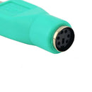 2x USB Male to PS2 Female Adapter Connector for PS2 Computer Keyboard Mouse