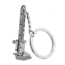 Tools Keychains Movable Vernier Caliper Metal Key Ring Chain Keychain Keyring