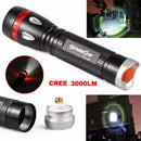 3000LM XML T6 3 Modes LED Flashlight Torch Lamp Light 18650 Waterproof