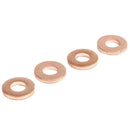 4pcs Injector Copper Washer Spacer Seal 1.6HDI O-Ring for Peugeot OE198173