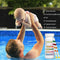 50Pcs Swimming Pool Spa Water Test Strips Ph Chlorine Alkaline Acid Bromine