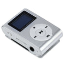 Mini USB Clip MP3 Player Video Screen Support 32GB Micro-SD TF Card J2F1