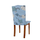 Stretch Spandex Chair Covers Dining Room Wedding Banquet Seat Cover Blue Ma