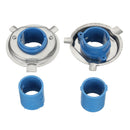 4pcs H4 LED Halogen Bulb Holder Socket Retainer Adapter Conversion Kit Durable