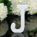 DIY Decorative Wooden Alphabet Craft Letter A-Z Plaque Wall Hanging Signs J
