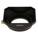 40.5mm Lens Hood Square for Canon Nikon Sony Olympus Camera Lenses Accessory Kit