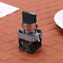 10A 3 Position 2NO Maintained Toggle Select Selector Switch XB2-BD33C A