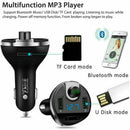 Wireless Car Bluetooth FM Transmitter MP3 Radio Adapter Charg USB Fast Car G0Y6