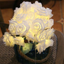 3 meters Rose 20 LED String Lights Battery Powered Valentine's Day Wedding  J5F2