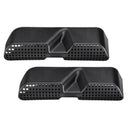 2Pcs Car Seat Air Conditioning Vent Dust Net Frame Cover for BMW X3 X4 2011