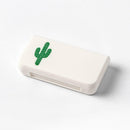 Portable 3 Grids Mini Pill Case Medicine Box Travel Tablet Holder (Cactus)