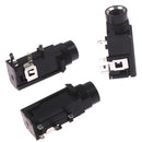 3pcs/lot 6.35mm Jack stereo female socket connector audio adapter 4pin.ES