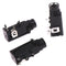 3pcs/lot 6.35mm Jack stereo female socket connector audio adapter 4pin.ES