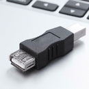 USB 2.0 A Female to B Male Adapter Connector AF to BM Converter for Printer A