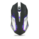 USB Rechargeable Wireless Mouse 2.4GHz Gaming Mice Adjustable DPI PC Laptop bs