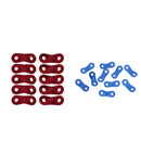 20pcs Replacement Lock Rope Tensioners Guy Line Bent Runners Camping