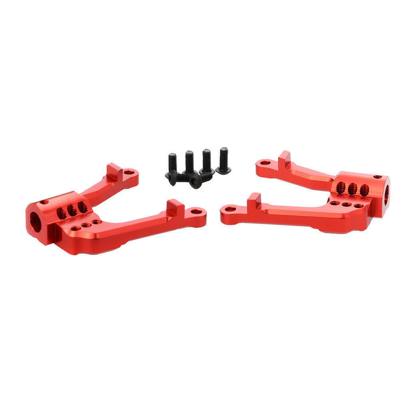 Upgrade Parts Front Rear Shock Tower Red Alloy for Axial SCX10 1/10 RC Buggy