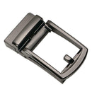 Men Ratchet Metal Leather Belt Buckle Replacement Automatic Slide Buckle Ac J6J5