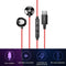 Side in Ear Type-C Earphones Wired Earbuds Headphones for Type-C Mobile Phone