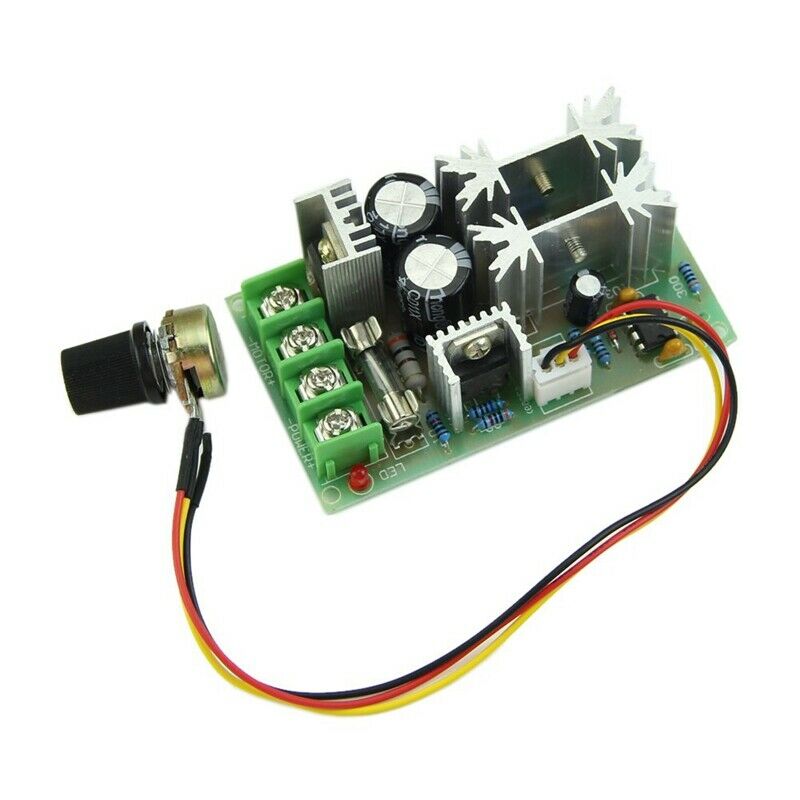 Universal DC10-60V 20A PWM HHO RC Motor Speed Regulator Controller Switch T5W1