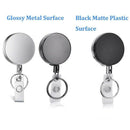 Badge Holder Reel Clip Retractable, 3 Pcs Heavy Duty Retractable Badge Reel